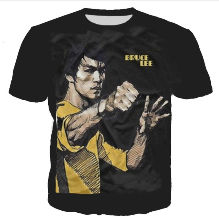 Summer Newest Fashion Womens/Mens Chinese Martial Art Bruce Lee Funny 3D Creative Casual Hip Hop T Shirt DS057, Multicolor
Summer Newest Fashion Womens/Mens Chinese Martial Art Bruce Lee Funny 3D Creative Casual Hip Hop T Shirt DS057, Multicolor