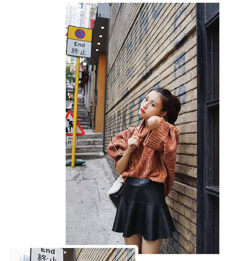 New design fashion womens high waist PU leather pleated short skirt boot cut sexy with safety shorts inside culottes plus size XXL