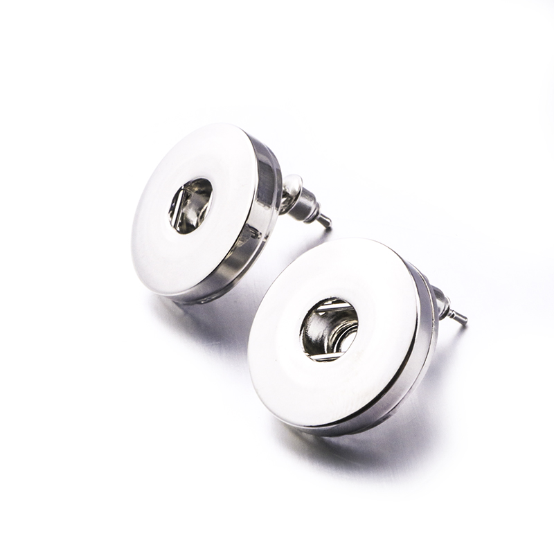 Simple noosa silver plated 12mm 18mm snap button stud earrings for women snap button jewelry, Golden;silver
Simple noosa silver plated 12mm 18mm snap button stud earrings for women snap button jewelry, Golden;silver