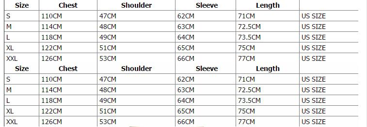 2026 new mans man apex coat jackets itied size sxxl