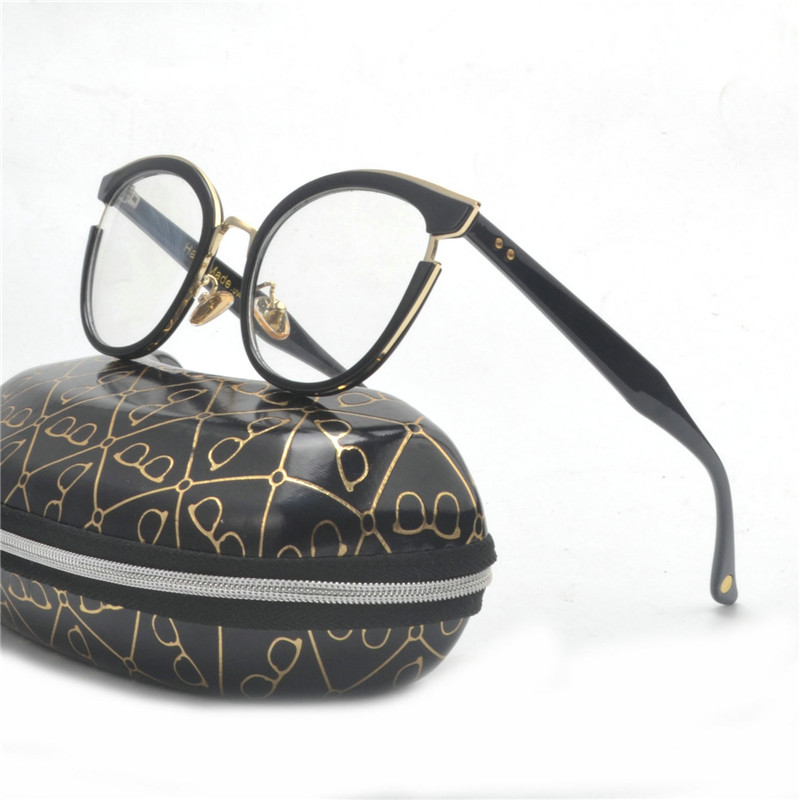 New Woman Cat Eye Round Spectacle Optics Eyeglasses Frames Women Fashion Glasses Myopia Optical Eye Glasses Frame with box FML
New Woman Cat Eye Round Spectacle Optics Eyeglasses Frames Women Fashion Glasses Myopia Optical Eye Glasses Frame with box FML