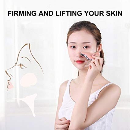 Facial Lifting Massager with Microcurrent Vibration Ion for Face and Neck Ion Skin Care Massage Pink