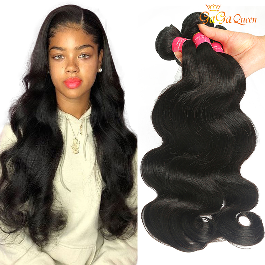Gaga Queen Grade 8A Indian Body Wave Virgin Human Hair Extensions 3 Bundles Unprocessed Brazilian Peruvian Indian Virgin Remy Hair Deals
Gaga Queen Grade 8A Indian Body Wave Virgin Human Hair Extensions 3 Bundles Unprocessed Brazilian Peruvian Indian Virgin Remy Hair Deals
