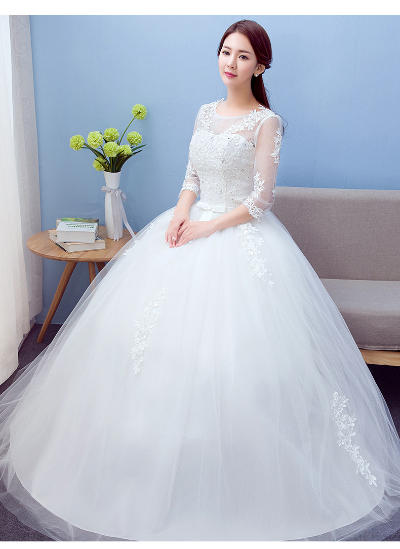 hot Sale lace Appliques Sweetheart White Red Fashion Sexy Train Wedding Dresses 2018 vestidos de noiva for brides plus size