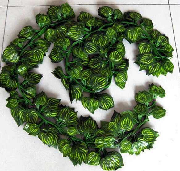 Long Artificial Plants Silk Leaf Grape Ivy Vine Foliage Leaves Outdoor Indoor ome Wedding Decoration