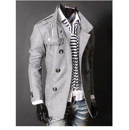 AOWOFS brand 2018 new men's fashion personality windbreaker double breasted long men's fashion business jacket
AOWOFS brand 2018 new men's fashion personality windbreaker double breasted long men's fashion business jacket