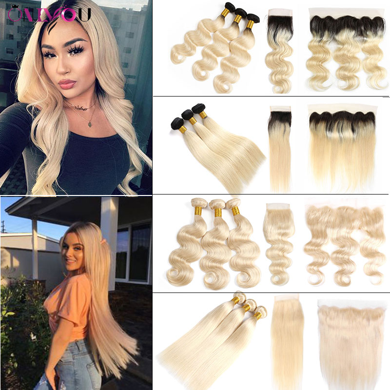 Onlyouhair® 1B 613 Ombre Human Hair Bundles with Closure Brazilian Virgin Hair Body Wave Straight 613 Blonde 3 Bundles with Lace Frontal, Straight 1b 613 bundles with 4x4 closure
Onlyouhair® 1B 613 Ombre Human Hair Bundles with Closure Brazilian Virgin Hair Body Wave Straight 613 Blonde 3 Bundles with Lace Frontal, Straight 1b 613 bundles with 4x4 closure
