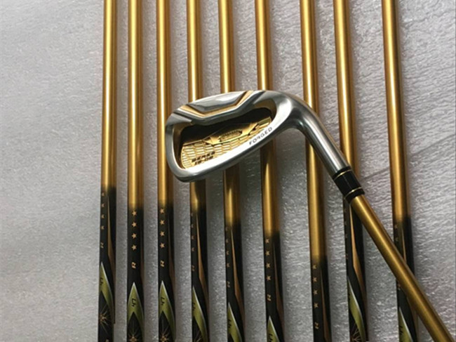 

4 Star Honma IS-06 Iron Set Honma S-06 Golf Clubs 4-11AwSw R/S Flex ARMRQ X Graphite Shaft With Head Cover