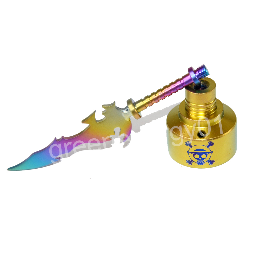 Titanium Carb Cap Tool Top Quality Titanium Nail Sword Style Dab Tool with Carb Cap Dabber
Titanium Carb Cap Tool Top Quality Titanium Nail Sword Style Dab Tool with Carb Cap Dabber