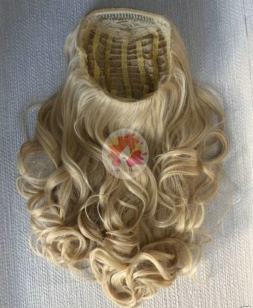 Black Blonde curly 3/4 Human Hair Half Wigs 4colors Virgin Brazilian Human Hair machine made Lace Wigs for Women diva1