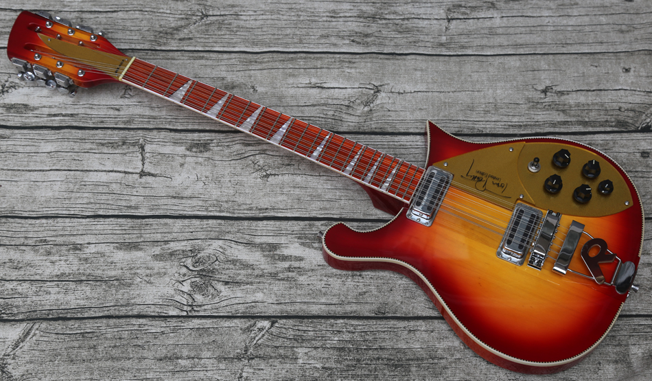 new custom made 12 strings guitar Thru body ric 660 cherry red sunburst Tom Petty eletric guitar
new custom made 12 strings guitar Thru body ric 660 cherry red sunburst Tom Petty eletric guitar