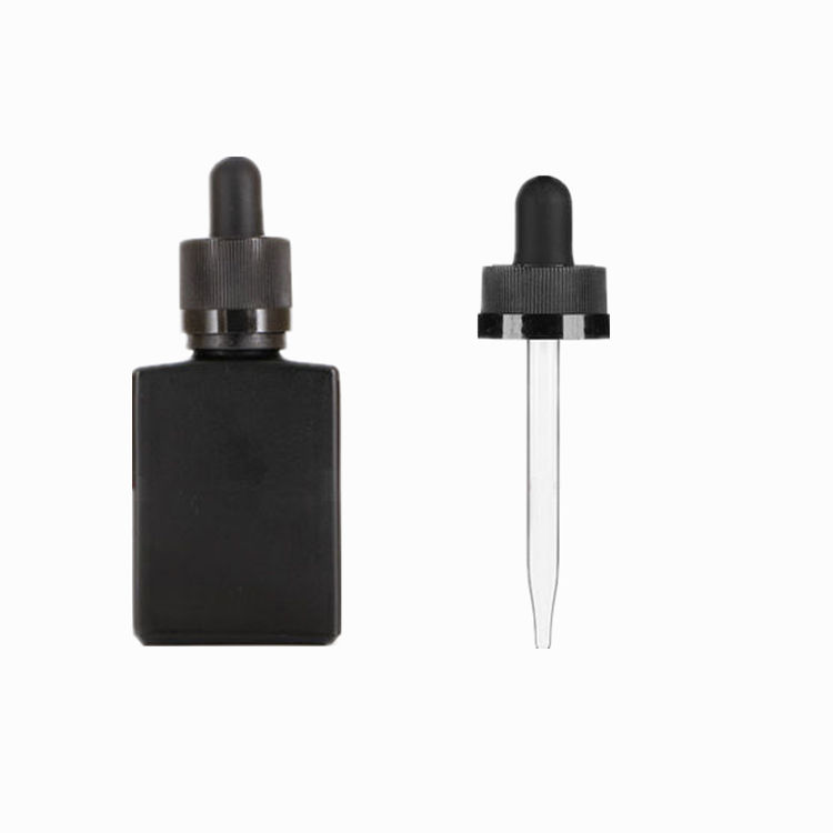 French fashion frosted matte black 15ml 30ml 50ml square glass dropper bottles with18mm crimp neck for perfume packing
French fashion frosted matte black 15ml 30ml 50ml square glass dropper bottles with18mm crimp neck for perfume packing
