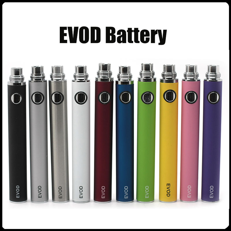 EVOD Battery Batteries for E Cigarette for 510 Thread MT3 CE4 CE5 CE6 mini Protank 650/900/1100 mAh Various Color
EVOD Battery Batteries for E Cigarette for 510 Thread MT3 CE4 CE5 CE6 mini Protank 650/900/1100 mAh Various Color