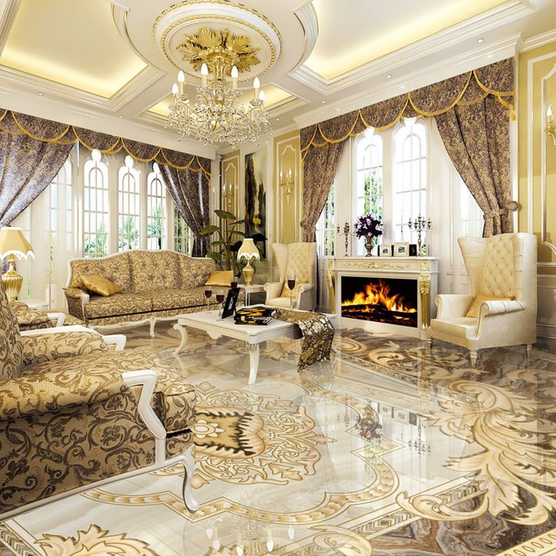 European Style 3D Floor Tiles Mural Marble Wallpaper Living Room Hotel Wear Non-slip Waterproof Self-adhesive Luxury Wall Papers
European Style 3D Floor Tiles Mural Marble Wallpaper Living Room Hotel Wear Non-slip Waterproof Self-adhesive Luxury Wall Papers
