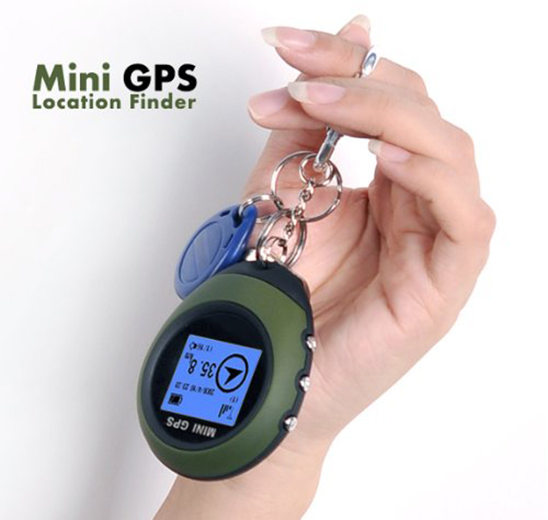 Mini Outdoor Tracker Portable Locator GPS Location Finder Receiver Travel Navigator With Compass for Hiking Camping Climbing