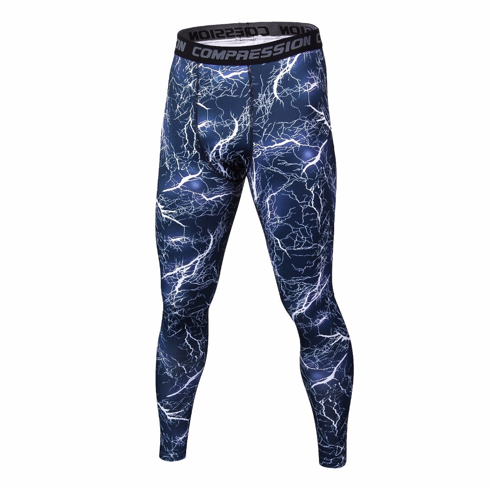 3D printing Camouflage Pants Men Fitness Mens Joggers Compression Pants Male Trousers Bodybuilding Tights Leggings For men C18111301