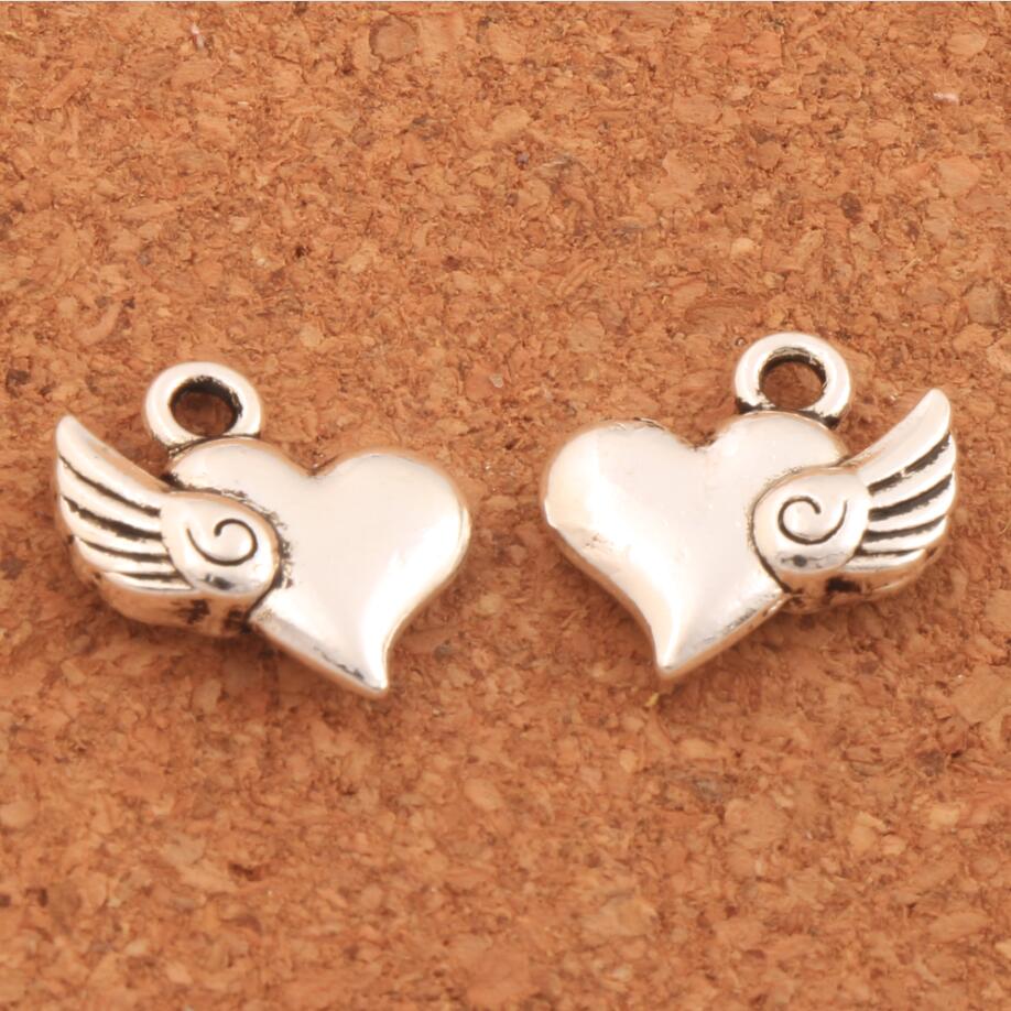 200pcs/lot Swirl Wings Heart Spacer Charm Beads 13.8x13mm Antique Silver Pendants Alloy Handmade Jewelry DIY L905 LZsilver
200pcs/lot Swirl Wings Heart Spacer Charm Beads 13.8x13mm Antique Silver Pendants Alloy Handmade Jewelry DIY L905 LZsilver
