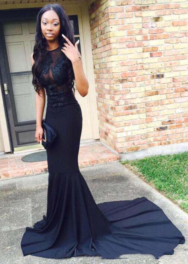New Black Girl Mermaid Prom Dresses Sexy Illusion Bodices Sleeveless Elegant Black Evening Party Dresses Vintage Formal Party Wear Prom Gown, Pink
New Black Girl Mermaid Prom Dresses Sexy Illusion Bodices Sleeveless Elegant Black Evening Party Dresses Vintage Formal Party Wear Prom Gown, Pink