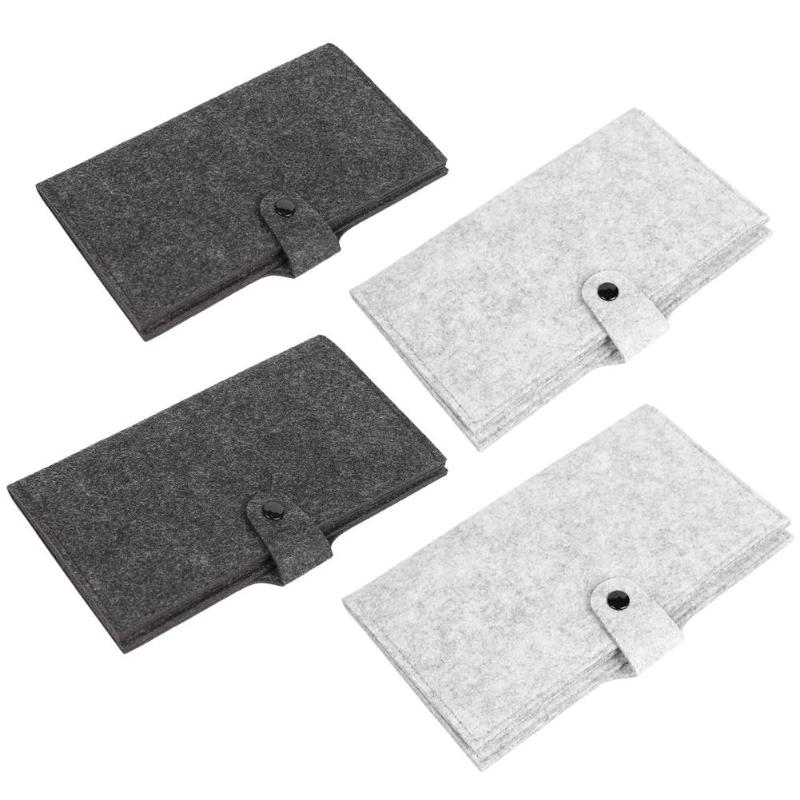 Portable Wool Felt Business Storage Bag Solid Document Passport Folder Vintage Retro Card Pocket Storage Ticket Holder Organizer
Portable Wool Felt Business Storage Bag Solid Document Passport Folder Vintage Retro Card Pocket Storage Ticket Holder Organizer