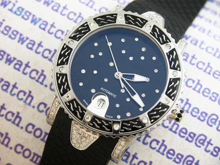 Top quality Luxury watch black Dial Stainless Steel Automatic movement women wrist watch lady Watches UN04