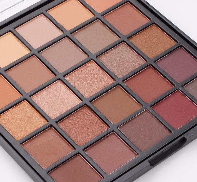 25 color Eyeshadow Compact Beauty make-up Makeup tools Make-up dish Tender grace Eye shadow free shipping