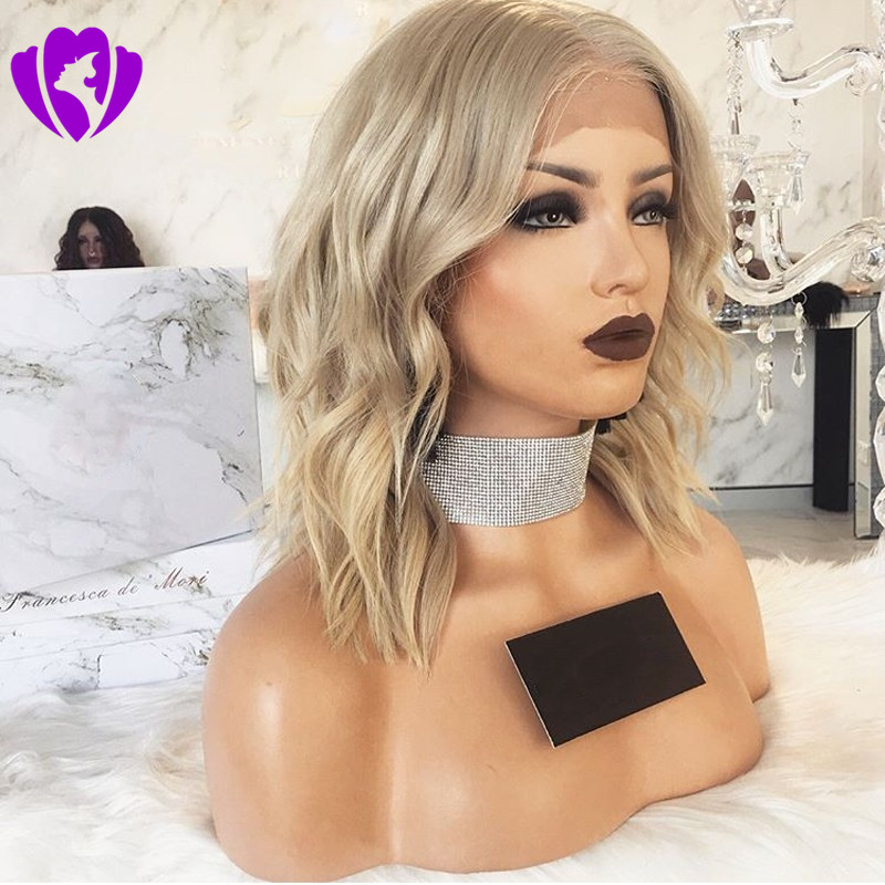 180density body wave full blonde color Bob Wigs for Women Synthetic Short lace front wig synthetic Hair Heat Resistant Fiber, Black 
180density body wave full blonde color Bob Wigs for Women Synthetic Short lace front wig synthetic Hair Heat Resistant Fiber, Black
