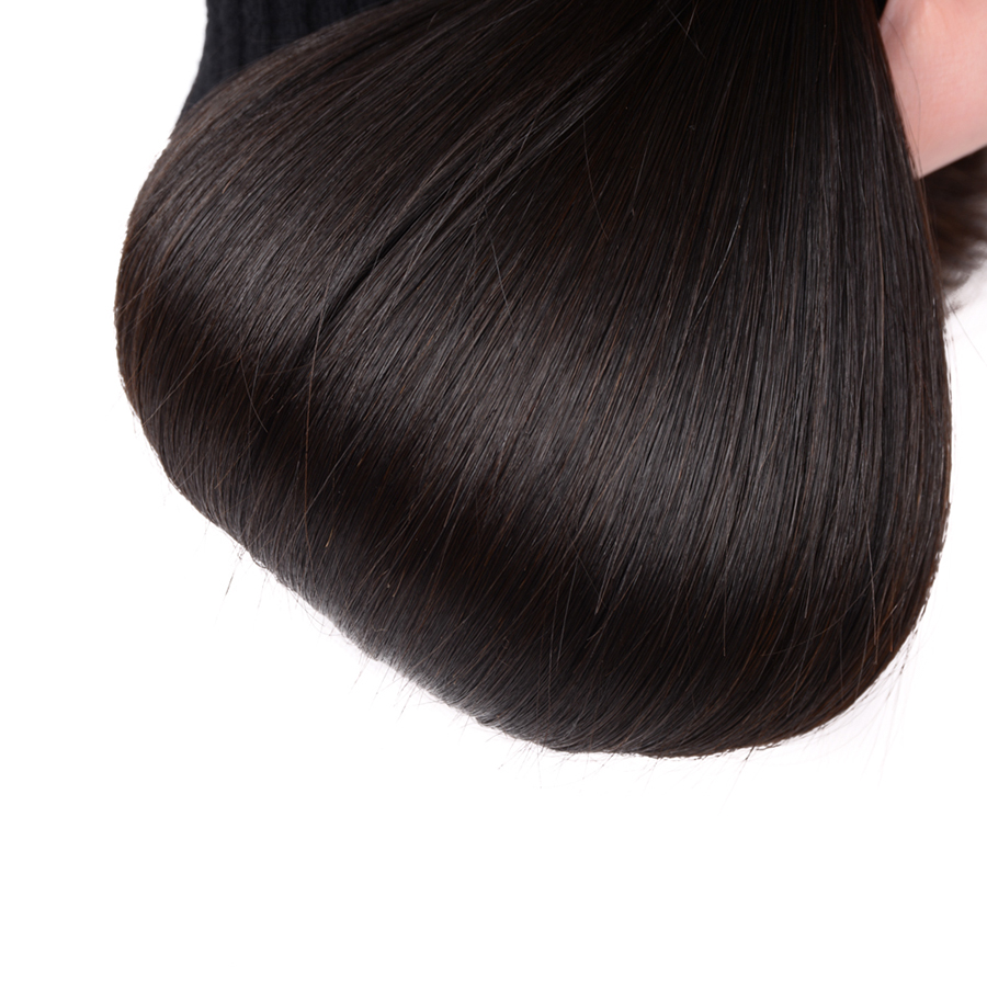 Peruivan Malaysian Indian Brazilian Hair Bundles Unprocessed Straight 9A Human Hair Weave 3pcs Dyeable Hair Extensions Double Weft For Sale