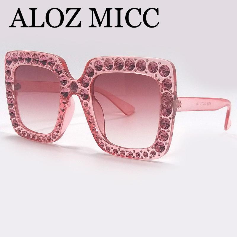 ALOZ MICC Fashion Brand Designer Sunglasses For Women Crystal Sunglasses New Hot Square Oversize Retro Sun Glasses UV400 A444
ALOZ MICC Fashion Brand Designer Sunglasses For Women Crystal Sunglasses New Hot Square Oversize Retro Sun Glasses UV400 A444