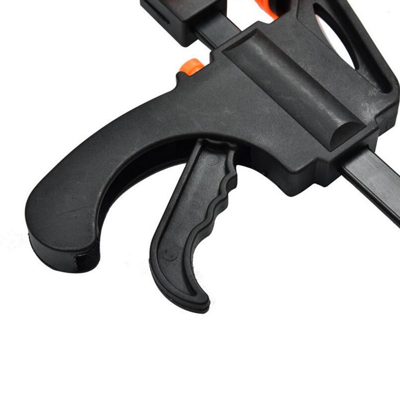 New 4 24Inch Quick Ratchet Release Speed Squeeze Wood Working Work Bar Clamp Clip Kit Spreader Gadget Tool DIY Hand P225915791