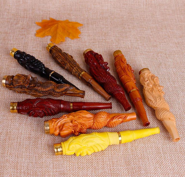 Carved handmade sandalwood Carving Dragon cicada cigarette holder circulating cigarette filter core can be cleaned.
Carved handmade sandalwood Carving Dragon cicada cigarette holder circulating cigarette filter core can be cleaned.