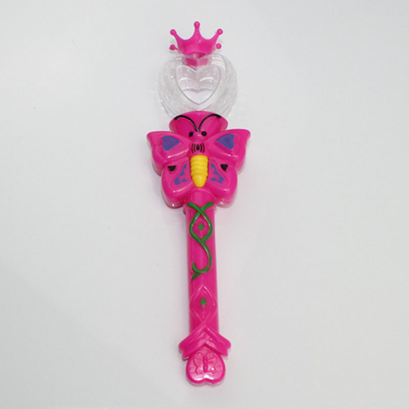 Whole Novelty Kids Light Flashing Princess Fairy Magic Wand Sticks Girls Party Favor Cheer Supplies11477641