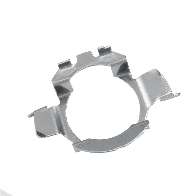 2Pcs H7 Car Led Headlight Adapters Base Bulb Holders for BMW E60 E61 for VW MK6 NISSAN QASHQAI LED lamp for Audi A3