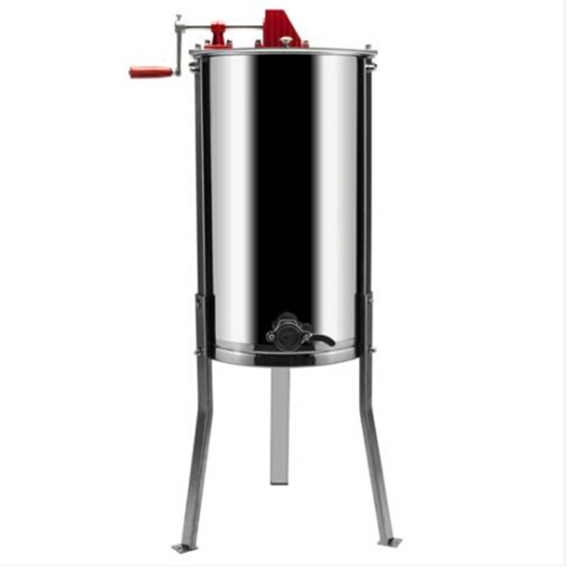 Wholesales 2018 3 Frames Stainless Steel Manual Honey Extractor with Holder Silver Manual honey machine
Wholesales 2018 3 Frames Stainless Steel Manual Honey Extractor with Holder Silver Manual honey machine