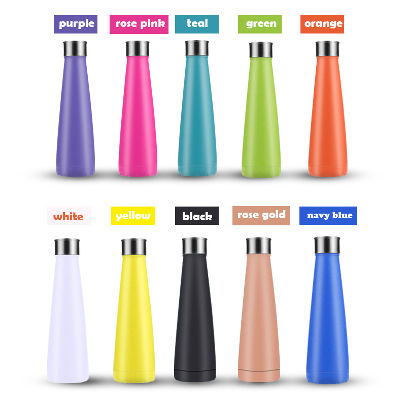 450ML New Arrival Bottle Creative Double Wall 304 Stainless Steel Insulated Vacuum Bottle Coffee Cola Cup
450ML New Arrival Bottle Creative Double Wall 304 Stainless Steel Insulated Vacuum Bottle Coffee Cola Cup