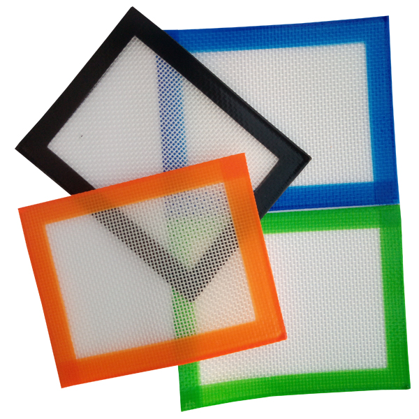 Silicone Dab Mat 4x5 Inch Platinum Cured Food Grade Small Non-stick Slick Oil Fiberglass Silicon Concentrate Wax Pads For Vape E-cig Water Rig
Silicone Dab Mat 4x5 Inch Platinum Cured Food Grade Small Non-stick Slick Oil Fiberglass Silicon Concentrate Wax Pads For Vape E-cig Water Rig