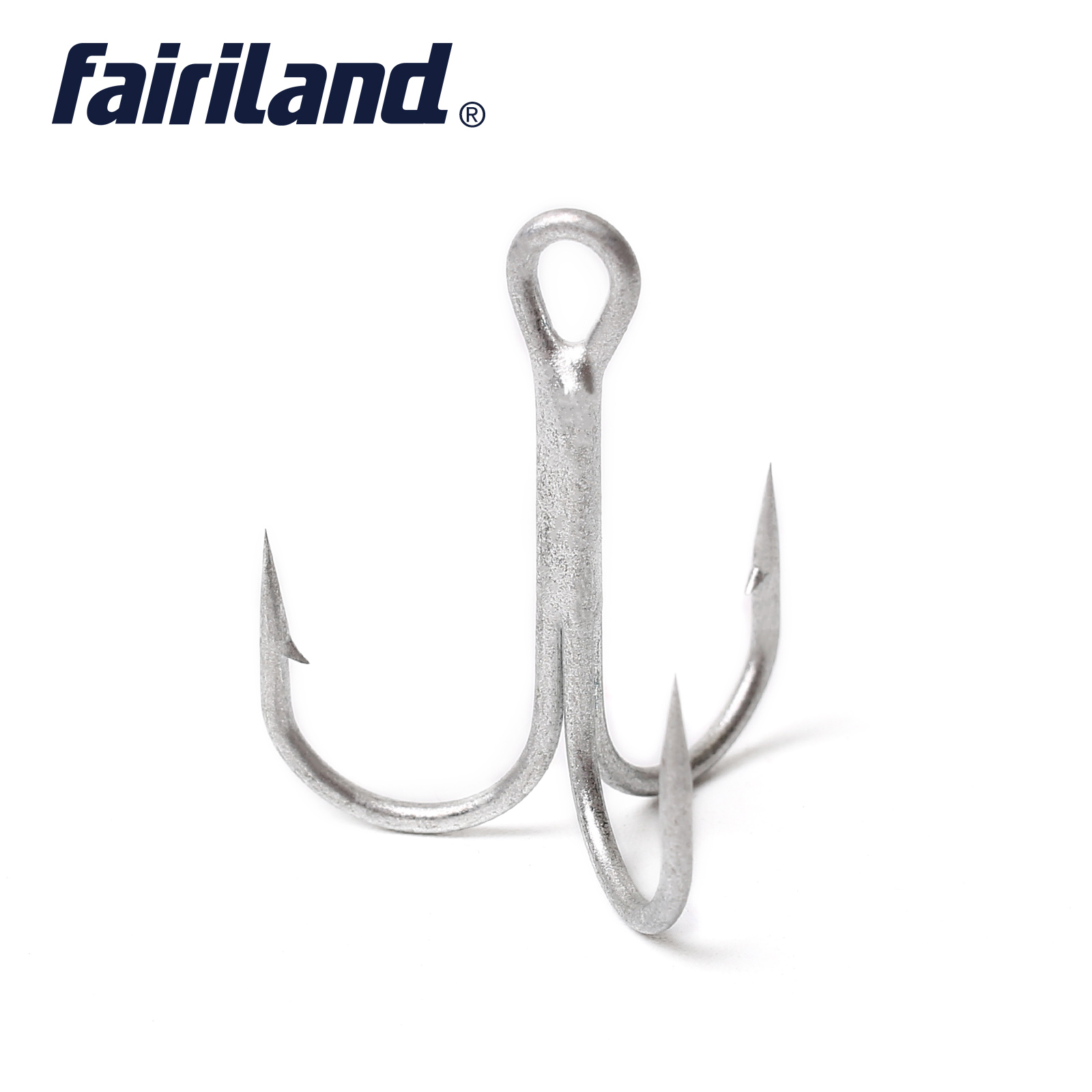 Fairiland 10pcs/lot Fishing Treble Hook 2# 4# 6# 8# Silver Matte finish High Carbon Steel sharp point round bend barbed Triple Hooks
Fairiland 10pcs/lot Fishing Treble Hook 2# 4# 6# 8# Silver Matte finish High Carbon Steel sharp point round bend barbed Triple Hooks