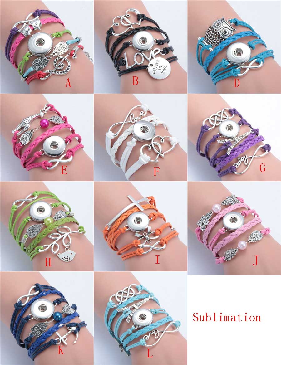 knitted bracelet for sublimation women diy customized bracelets thermal transfer printing blank consumables gifts 11 hot styles, Black
knitted bracelet for sublimation women diy customized bracelets thermal transfer printing blank consumables gifts 11 hot styles, Black