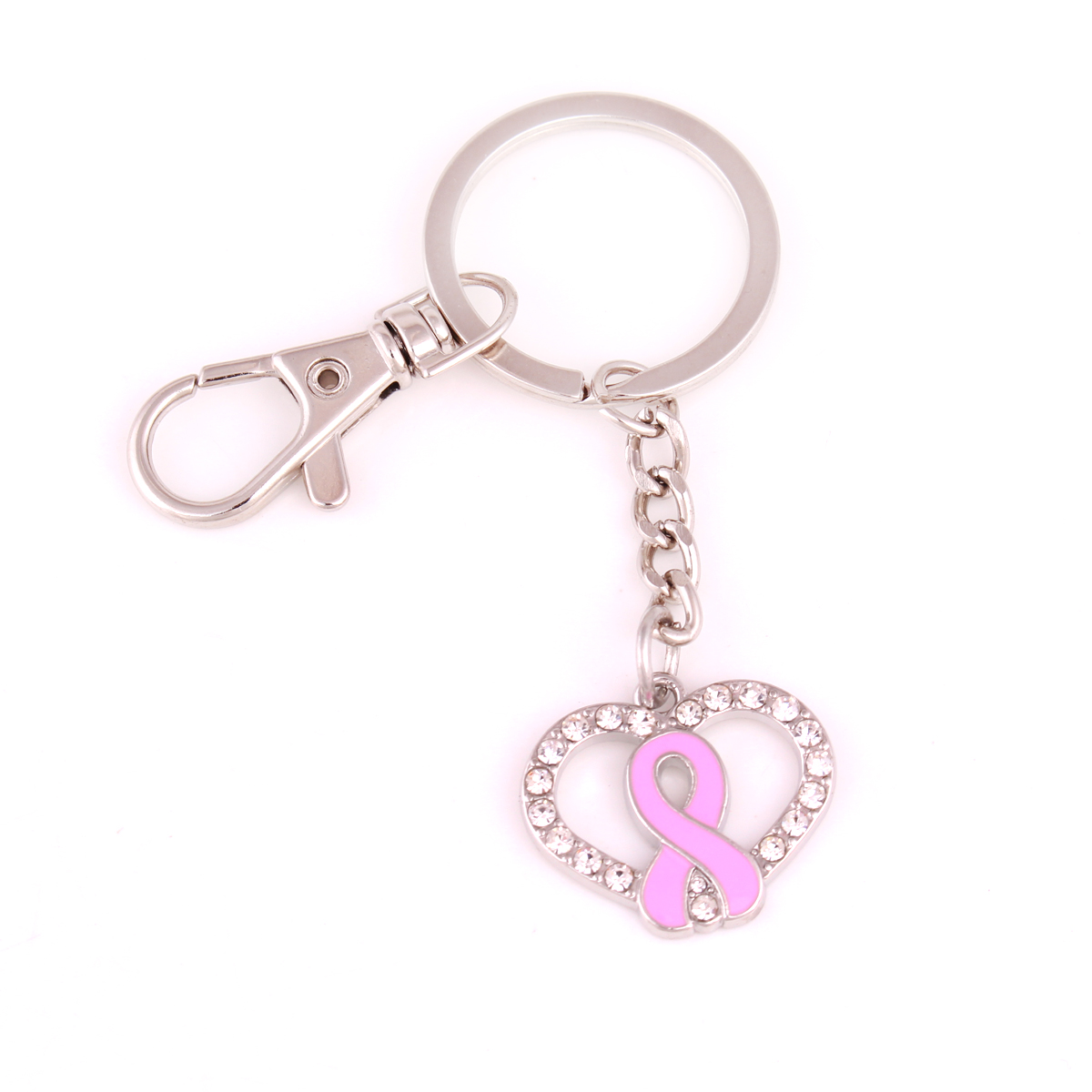 Love Pink Breast Cancer Bracelets Awareness Ribbon Charms Crystal Heart Medical Alert keychain For Women Jewelry, Slivery;golden
Love Pink Breast Cancer Bracelets Awareness Ribbon Charms Crystal Heart Medical Alert keychain For Women Jewelry, Slivery;golden