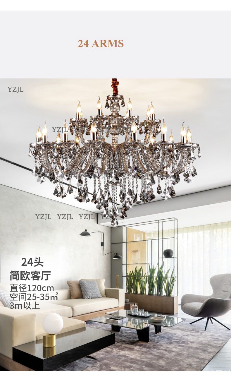 New pendant lamp chandelier retro pendant crystal chandelier simple atmosphere restaurant bedroom crystal K9 pendant chandelier
New pendant lamp chandelier retro pendant crystal chandelier simple atmosphere restaurant bedroom crystal K9 pendant chandelier