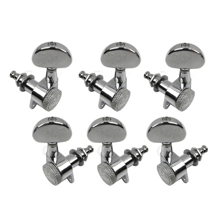 1Set 6pcs Right Inline Guitar Locking Tuning Pegs Tuner Machine Head for Fender Strat Tele Guitar Parts Replacement 1:18 Big Button
1Set 6pcs Right Inline Guitar Locking Tuning Pegs Tuner Machine Head for Fender Strat Tele Guitar Parts Replacement 1:18 Big Button