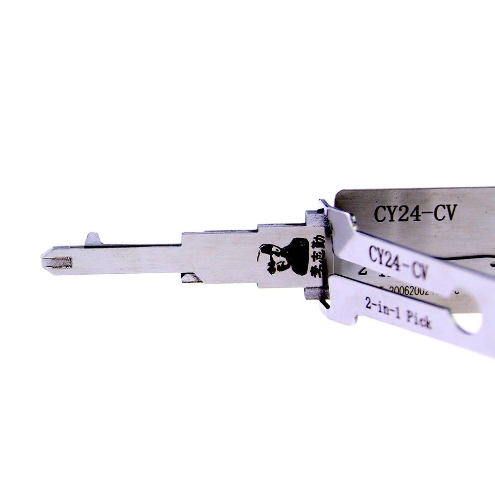 Original LISHI 2 In 1 Chrysler-CY24 2 In 1 lock pick and decoder used for Chrysler Dodge jeep
Original LISHI 2 In 1 Chrysler-CY24 2 In 1 lock pick and decoder used for Chrysler Dodge jeep