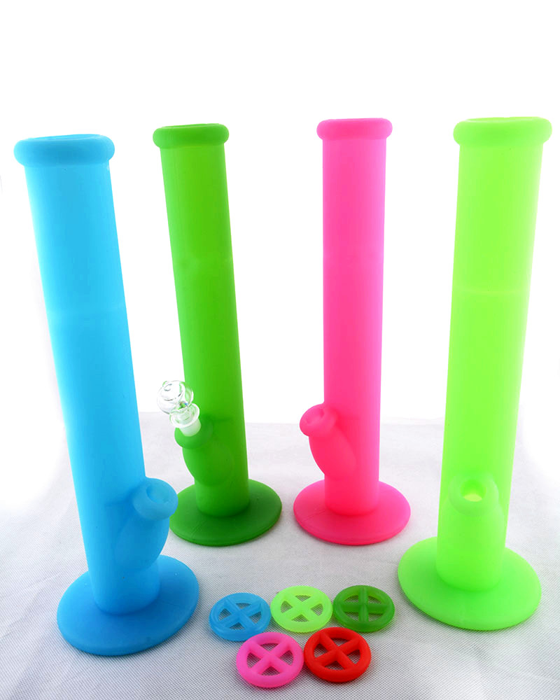 Hookahs Colorful Silicone Tube Straight Smoking Bong 9inch Vapor Water Pipe Hookah Glass Bongs
Hookahs Colorful Silicone Tube Straight Smoking Bong 9inch Vapor Water Pipe Hookah Glass Bongs