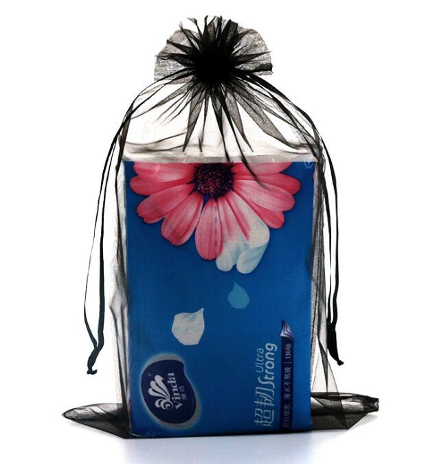 Multi Colors Jewelry Packaging Transparent Gauze Bag Casamento 9x12cm korah Wedding Gift Bags Organza Pouch GA20