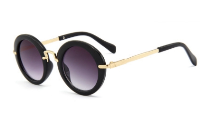 Sunglasses for Kids Round Vintage Sun Glasses Boys Girls Adumbral Fashion Children Summer Beach Sunblock Accessories Z260305