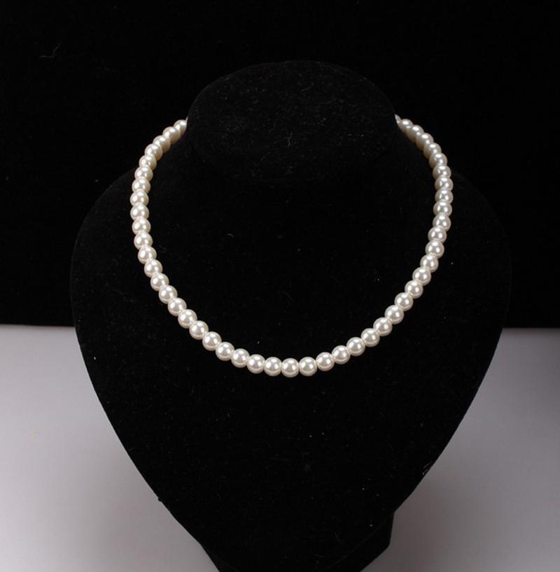 hot Fashion White Faux Pearl Beads Necklace Elegant Imitation Pearl Choker Necklace Summer Spring Women Party Jewelry 42cm
hot Fashion White Faux Pearl Beads Necklace Elegant Imitation Pearl Choker Necklace Summer Spring Women Party Jewelry 42cm
