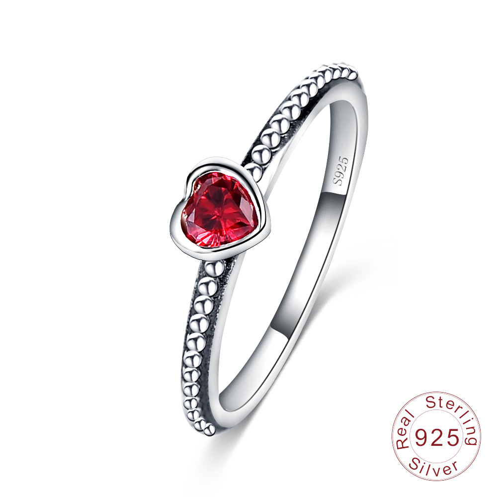 Hot Sale Real 925 Sterling Silver Wedding Rings for Women Silver White Red Pink diamond Rings Ladies Engagement Jewelry Gift
Hot Sale Real 925 Sterling Silver Wedding Rings for Women Silver White Red Pink diamond Rings Ladies Engagement Jewelry Gift