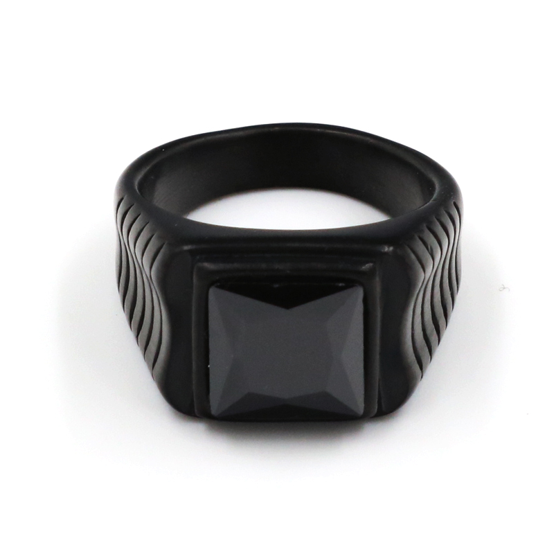 Steady men Blue Black Color Ring 316L Titanium Stainless Steel Cool Square Black Stone Fashion Rings For Men Jewelry Wholesale
Steady men Blue Black Color Ring 316L Titanium Stainless Steel Cool Square Black Stone Fashion Rings For Men Jewelry Wholesale