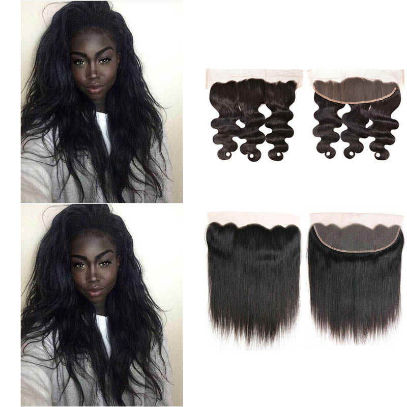 Brazilian Virgin Human Hair Straight Body Wave 13x4 Lace Frontal Closure with Baby Hair Extensions Pre Plucked Natural Color for Black Women, 13x4 straight closure
Brazilian Virgin Human Hair Straight Body Wave 13x4 Lace Frontal Closure with Baby Hair Extensions Pre Plucked Natural Color for Black Women, 13x4 straight closure