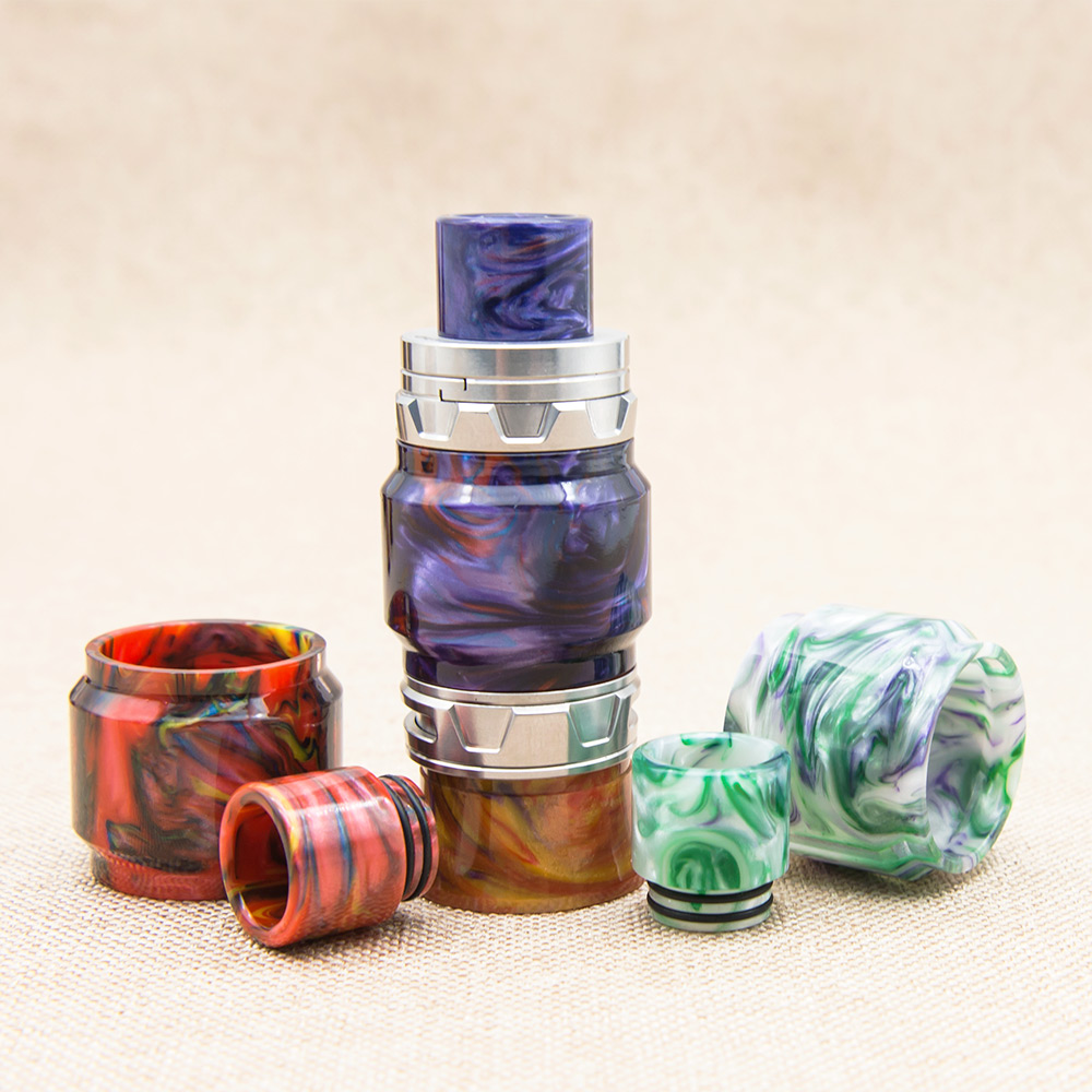 3 Styles Replacement Resin Kit Fat Extend Bulb Bubble Round Diamond Set with Resin Tube and Drip Tip for TFV12 Prince Tank Glass
3 Styles Replacement Resin Kit Fat Extend Bulb Bubble Round Diamond Set with Resin Tube and Drip Tip for TFV12 Prince Tank Glass