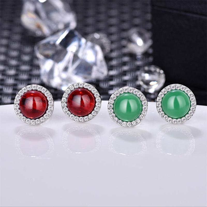 Circular agate earrings elegant jade pith nails female earrings Korea Korean version jewelry silver jewelry manufacturers wholesale, Golden;silver
Circular agate earrings elegant jade pith nails female earrings Korea Korean version jewelry silver jewelry manufacturers wholesale, Golden;silver